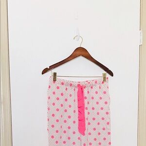 Victoria’s Secret: Sm Polka Dot Satin Sleep Pants